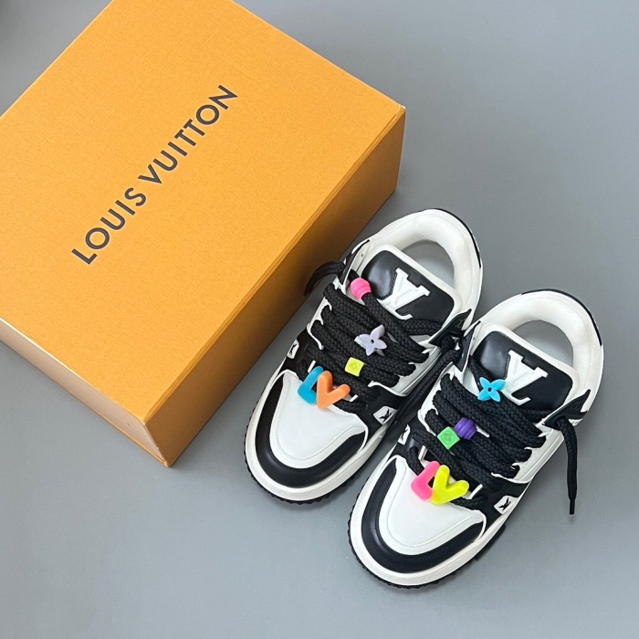 Men  Women  L*ouis V*uitton   Top Sneaker L*V Trainer size 35-46