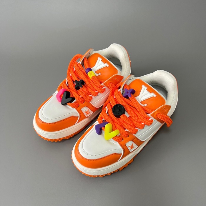 Men  Women  L*ouis V*uitton   Top Sneaker L*V Trainer size 35-46
