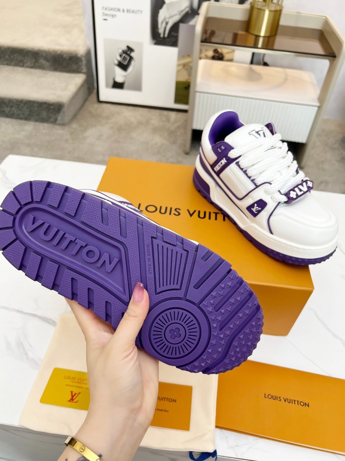 Men  Women  L*ouis V*uitton   Top Sneaker L*V Trainer size 35-46