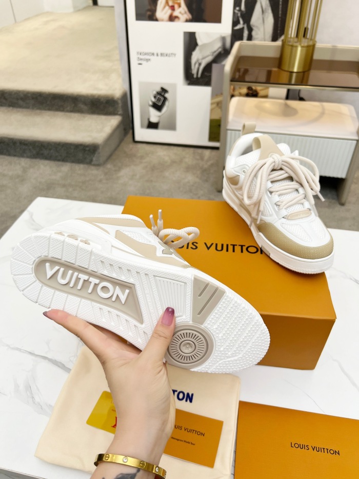 Men  Women  L*ouis V*uitton   Top Sneaker L*V Trainer size 35-46