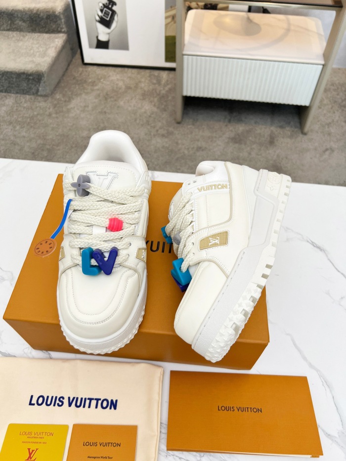 Men  Women  L*ouis V*uitton   Top Sneaker L*V Trainer size 35-46