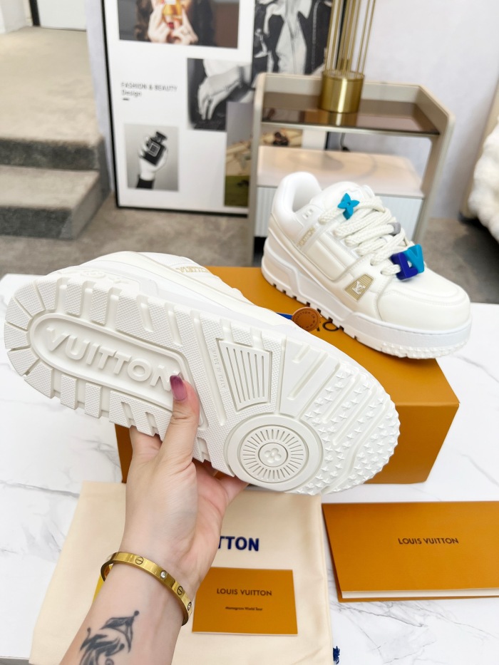 Men  Women  L*ouis V*uitton   Top Sneaker L*V Trainer size 35-46