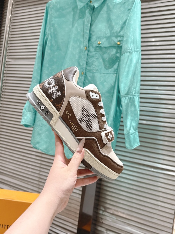Men  Women  L*ouis V*uitton   Top Sneaker L*V Trainer size 35-46