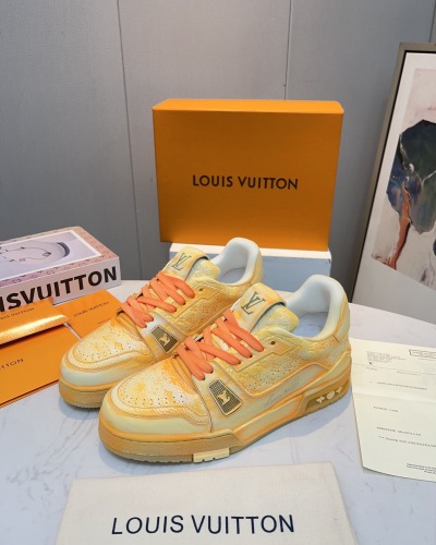 Men  Women  L*ouis V*uitton   Top Sneaker L*V Trainer size 35-46
