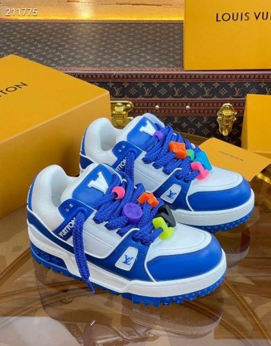 Men  Women  L*ouis V*uitton   Top Sneaker L*V Trainer size 35-46