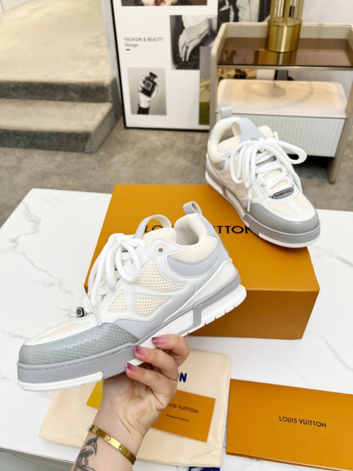 Men  Women  L*ouis V*uitton   Top Sneaker L*V Trainer size 35-46
