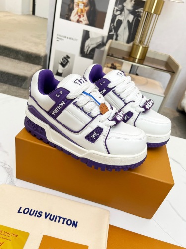 Men  Women  L*ouis V*uitton   Top Sneaker L*V Trainer size 35-46