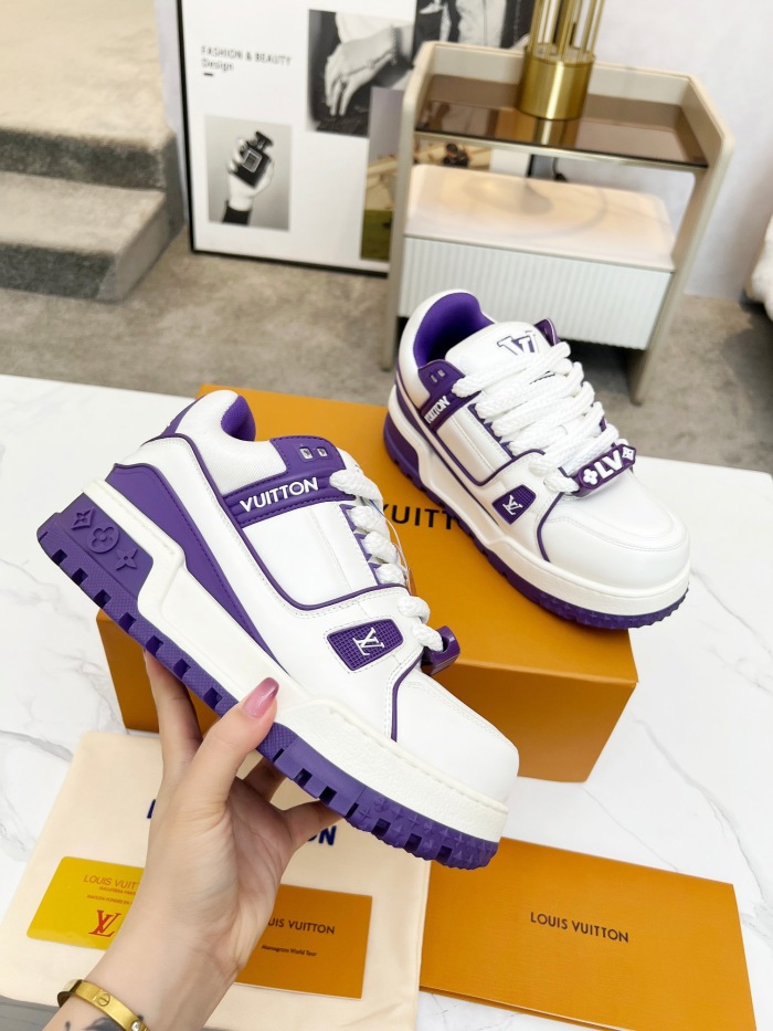 Men  Women  L*ouis V*uitton   Top Sneaker L*V Trainer size 35-46