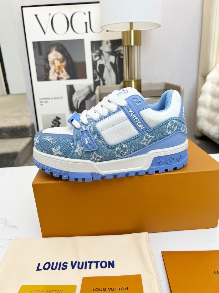 Men  Women  L*ouis V*uitton   Top Sneaker L*V Trainer size 35-46