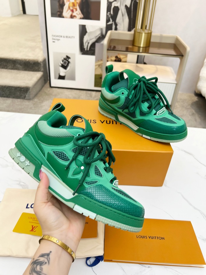 Men  Women  L*ouis V*uitton   Top Sneaker L*V Trainer size 35-46