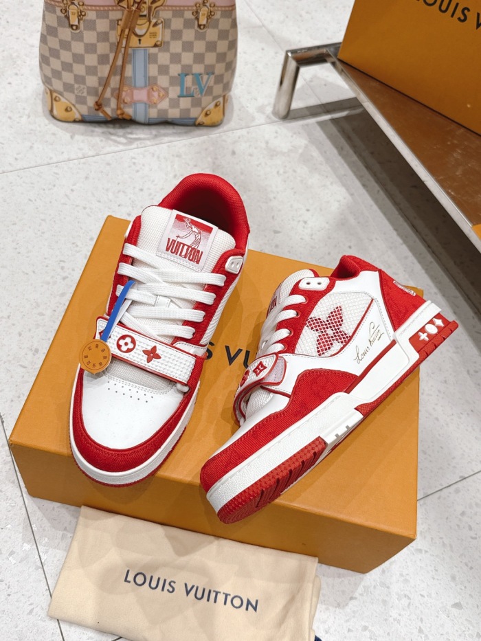Men  Women  L*ouis V*uitton   Top Sneaker L*V Trainer size 35-46