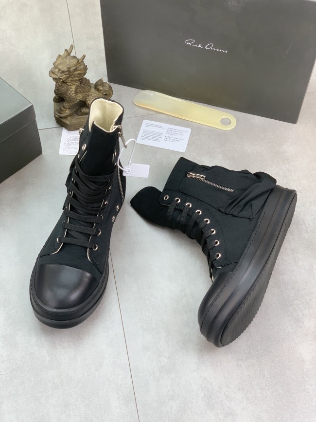 Men Women  R*ICK OWENS Top SNEAKERS