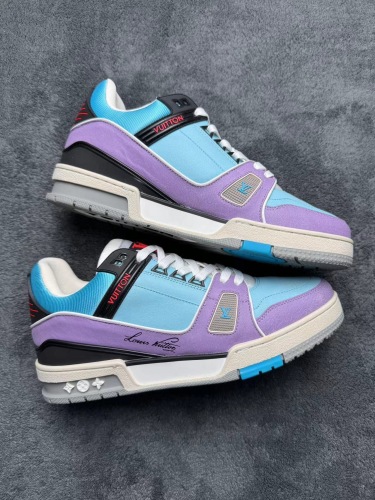 Men  Women  L*ouis V*uitton   Top Sneaker L*V Trainer