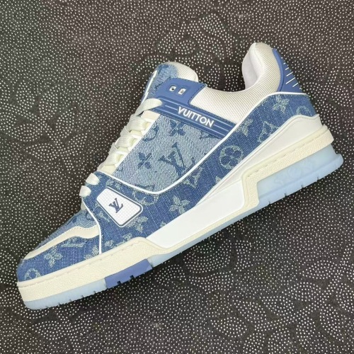 Men  Women  L*ouis V*uitton   Top Sneaker L*V Trainer
