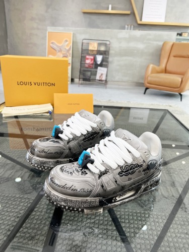 Men  L*ouis V*uitton  Top Sneaker L*V Shoes