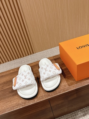 Women Men L*ouis V*uitton Slides Top Sneaker L*V Sandals