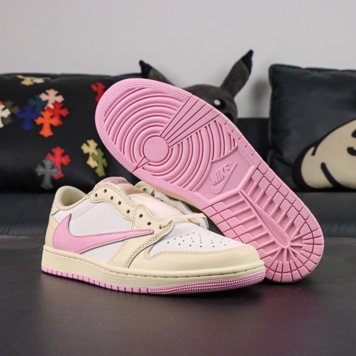 Men Women  Travis Scott x  Air 1 LOW OG  AJ1 sneakers