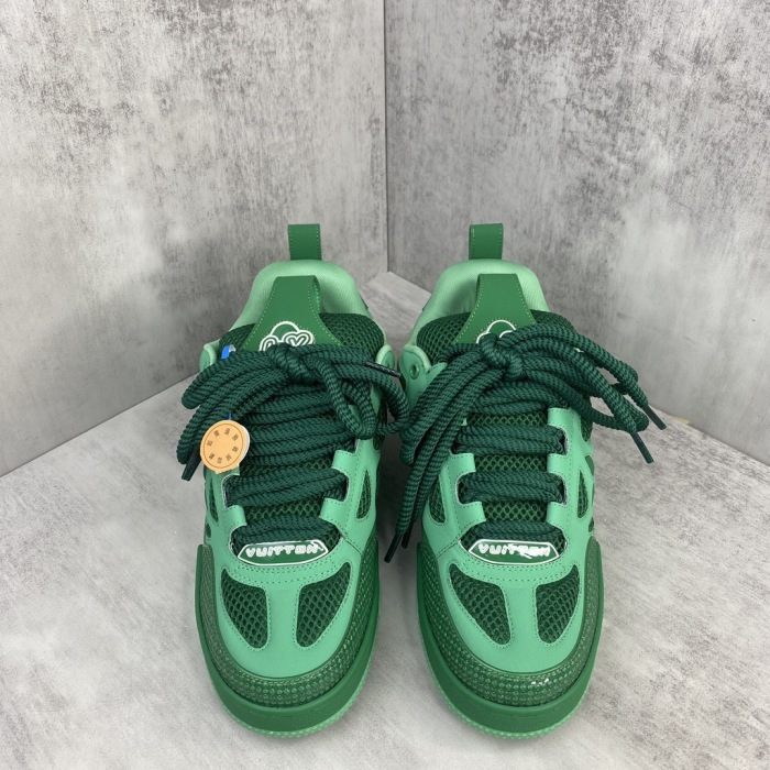 Men  Women  L*ouis V*uitton skate   Top Sneaker L*V Trainer size 35-46