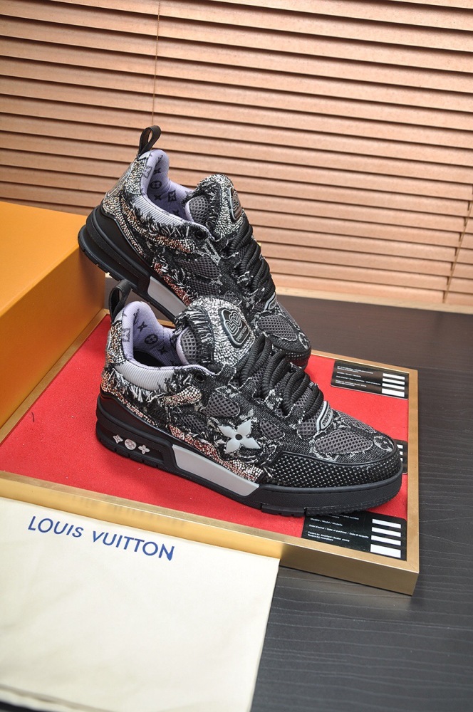 Men  Women  L*ouis V*uitton skate   Top Sneaker L*V Trainer size 35-46