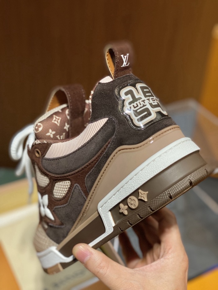 Men  Women  L*ouis V*uitton skate   Top Sneaker L*V Trainer size 35-46