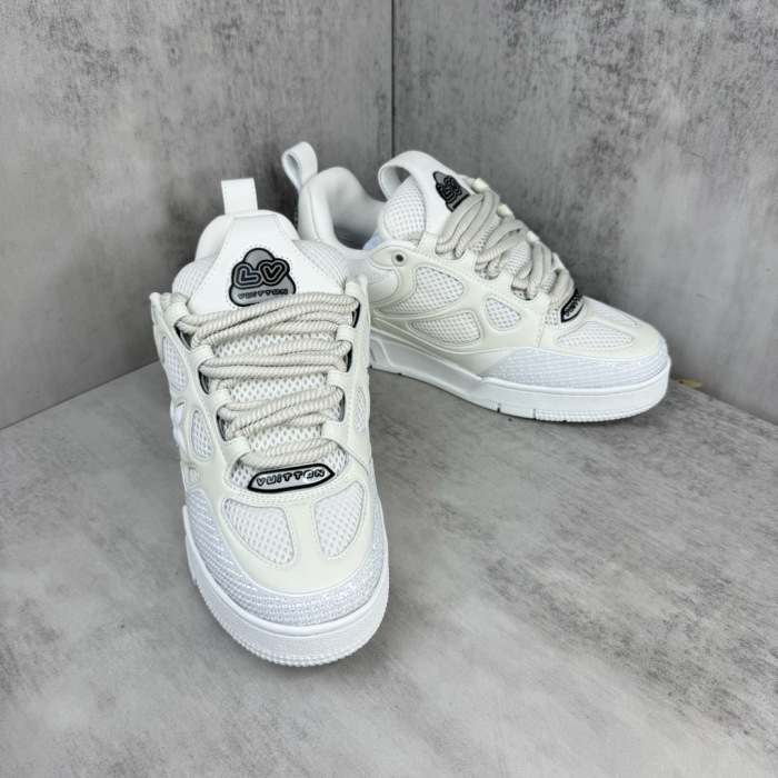 Men  Women  L*ouis V*uitton skate   Top Sneaker L*V Trainer size 35-46