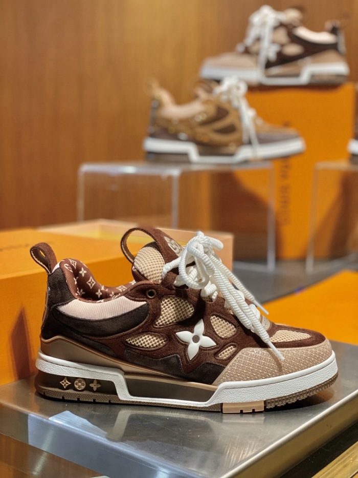 Men  Women  L*ouis V*uitton skate   Top Sneaker L*V Trainer size 35-46
