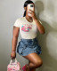 Autumn Blue Multi-pocket Casual Stretch Denim Mini Skirt