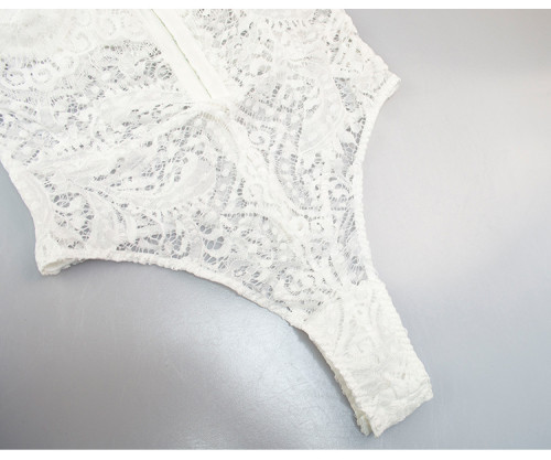 Fun underwear wholesale sexy see-through bodysuit underwear