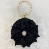 Flower banquet dinner bag women's handheld evening bag crossbody bag