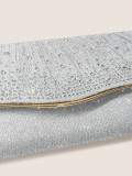 Rhinestone encrusted dress bag fashionable party banquet bag