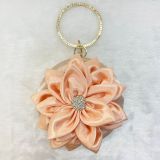 Flower banquet dinner bag women's handheld evening bag crossbody bag