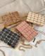 Hand held small square acrylic party bag candy color mini small square bag party evening bag