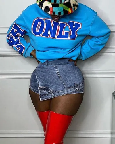 Fashion street skinny jeans shorts