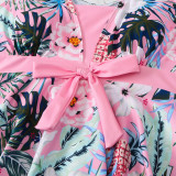 New arrival two-piece swimwear print swimsuit wholesale tankinis