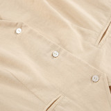 Cotton vest pants suit summer vacation two-piece set