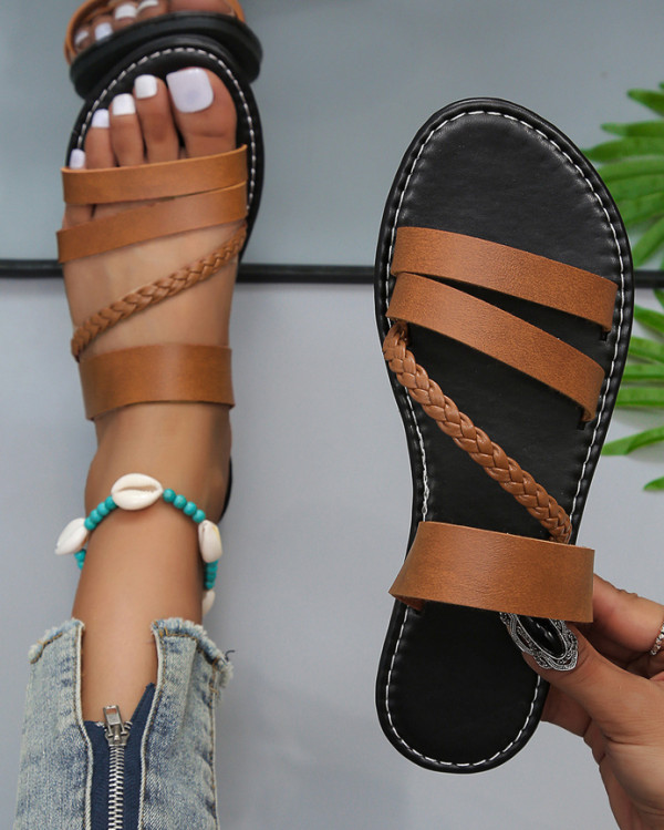 Summer Fashionable Comfortable Flat Women's Sandals