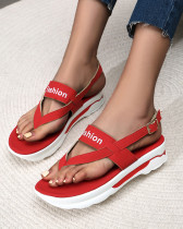 Summer flip flops sandals thick sole sandals