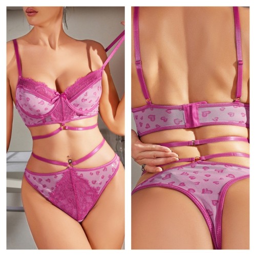 Sexy Lace Push Up Underwired Bra Set Sexy Underwear