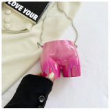 Women's bag acrylic shoulder crossbody bag hip bag
