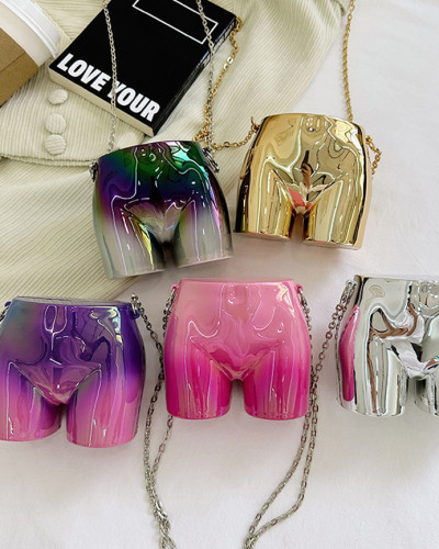 Women's bag acrylic shoulder crossbody bag hip bag