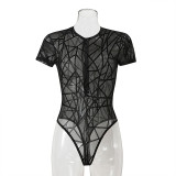 Sexy lingerie sheer bodysuit