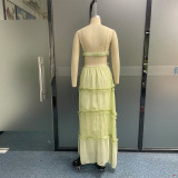 2024 Women's Long Dress Summer Fashion Casual Solid Color Loose Dress