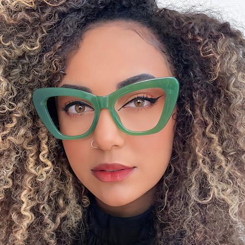 Women's high-end elegant retro sunglasses