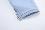 Summer Fashion Casual Street Sexy High Waist Slim Jeans