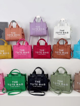 Macaroon color ladies handbag PU