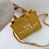 Macaroon color ladies handbag PU