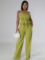 Sexy slim fit two piece nightclub outfit