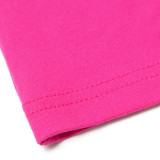 Summer solid color pullover letter diamond casual short women's T-shirt