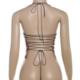 Slim backless camisole