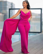 Invisible sling slim fit formal jumpsuit